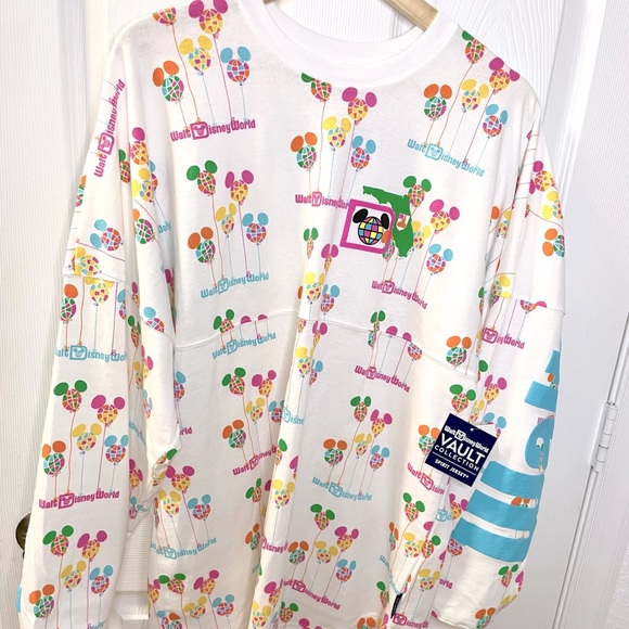 Walt Disney World 50th Anniversary Vault Collection Balloon Spirit Jersey Medium - Picture 8 of 9